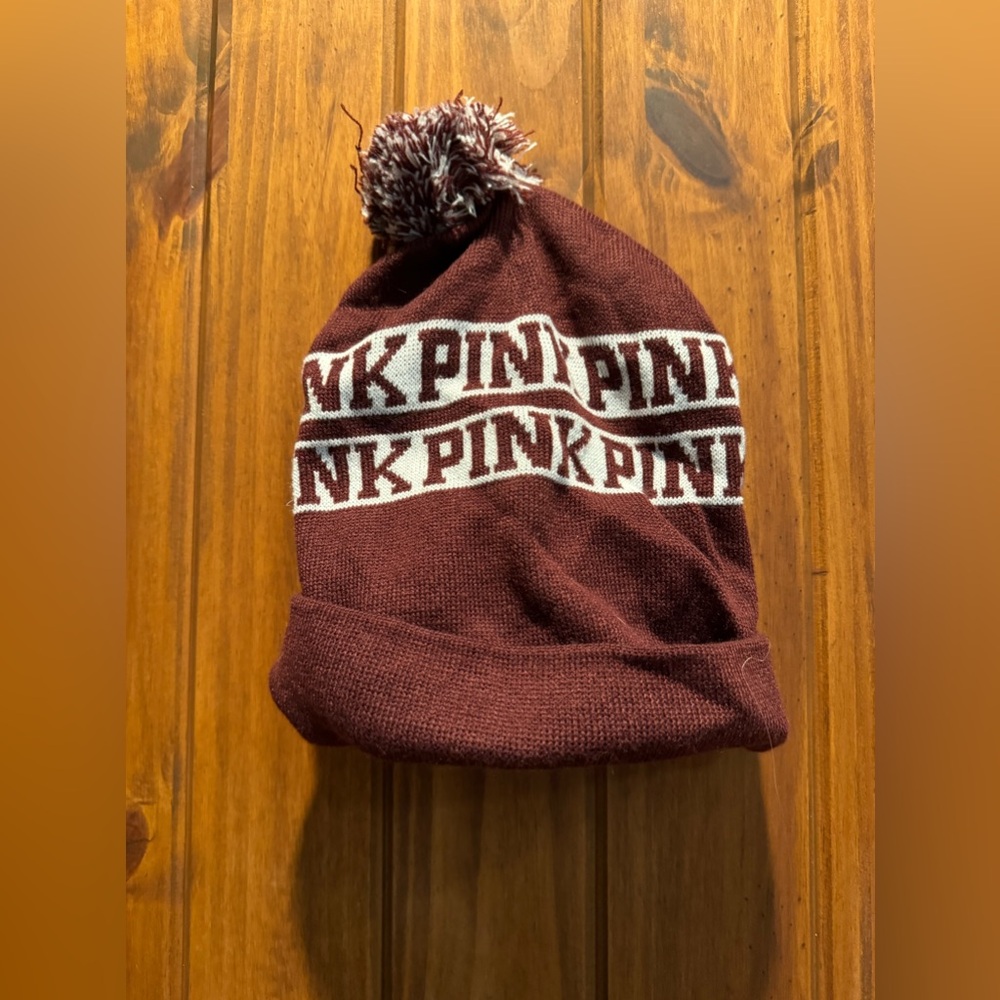 Pink winter hat